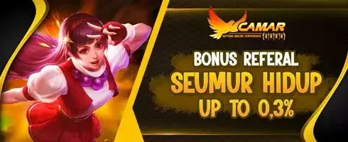 Bonus Referral 0.3% Cair Seumur Hidup promotion banner
