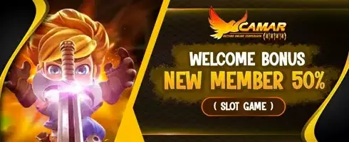Welcome Bonus New Member 100% Spesial promotion banner